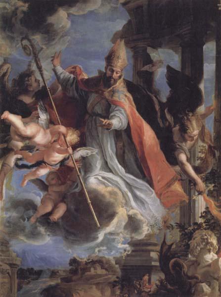 COELLO, Claudio The Triumph of St.Augustine oil painting image